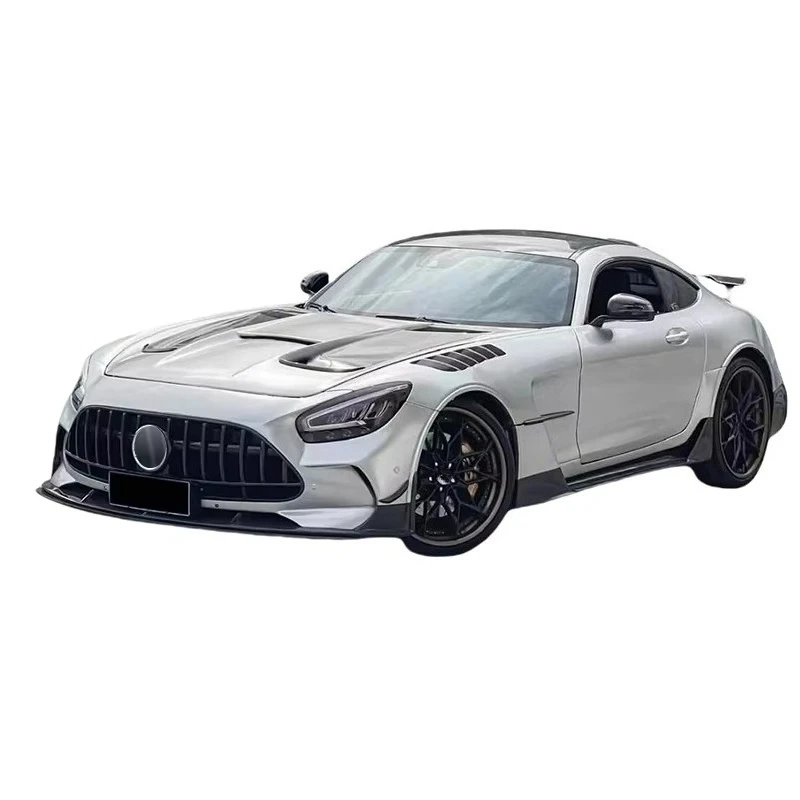 

For Mercedes Benz Amg GT Carbon Fiber Body Kits Upgrade Black Series Style Wide Body Front Bumper Rear Bumper Wheel Fender Part