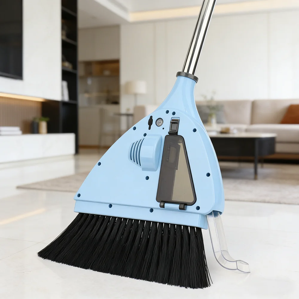 Wireless USB Charging Vacuum Sweeper Multi-Functional Handheld Electric Broom for Home Bedroom Cleaning