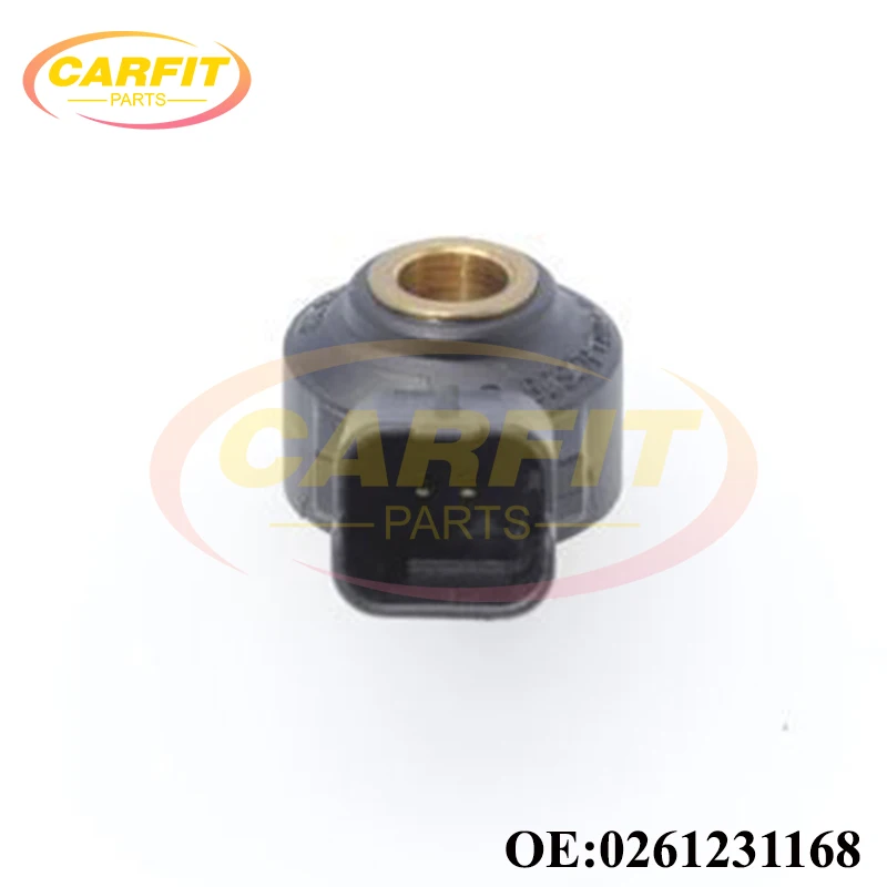 Bmw、oe 0261231168、f20、f21、f30、citroen、berlingo、c2、c3、c4、ds3、fiat、mini cooper、Peugeot 206、207、307、308用のノック内センサー