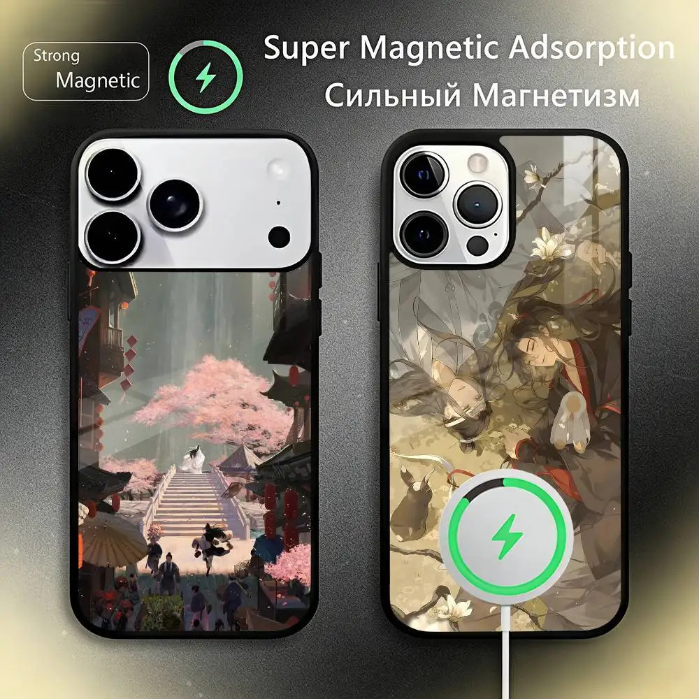 

The Founder of Diabolism Mo Dao Zu Shi Phone Case For iPhone17,16,15,14,13,12,11 Plus,Pro Max, New Magnetic Wireless Charging