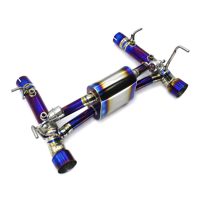 

Catback Exhaust for Ferrari F8 Spider 3.9 2019- Exhaust Pipe Muffler Titanium Alloy Pipe Escape Car Exhaust System