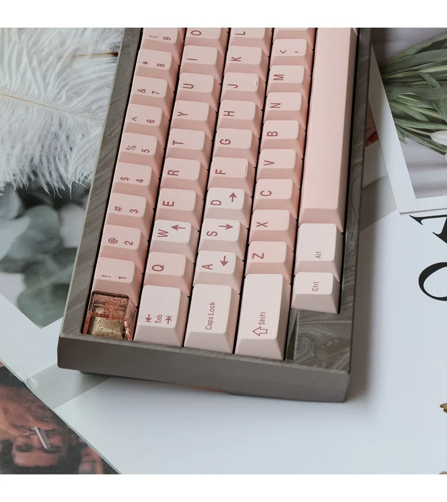 Keycap Sublimation Customization Original factory height 68/75/84/87/980 Gift keycap PBT