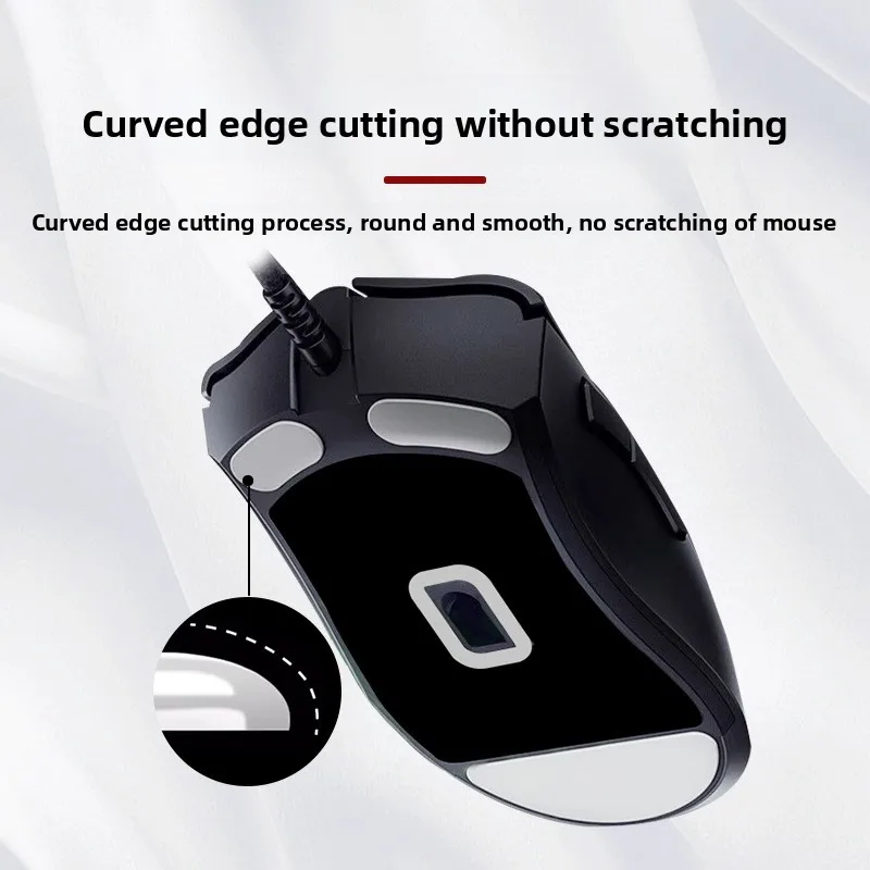 

Replacement Glide Mouse Feet - Ultra-Thin Wear-Resistant ，for Razer DeathAdder V2 Mini/X Speed Edition