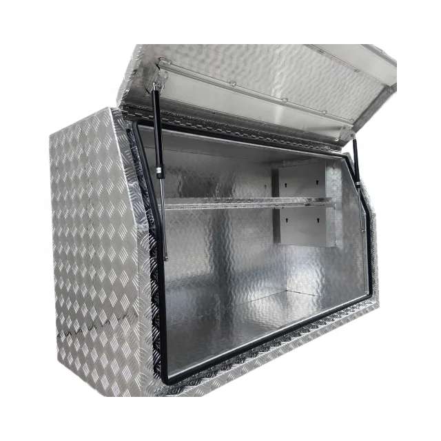 custom color metal alloy truck box high quality ute toolbox canopy for pickup truck