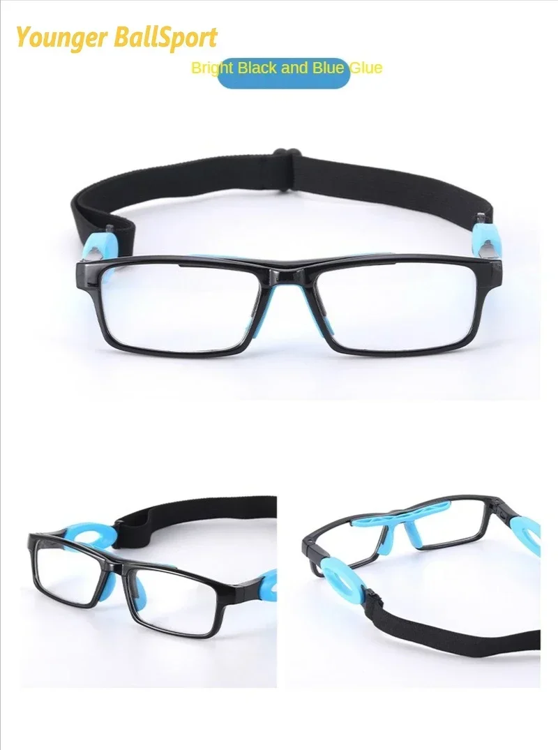 2024 Basketball Sport Eyewear Football Eye Anti-Collision Glasses Removable Training Goggles Cycling Glasses Customizable lenses