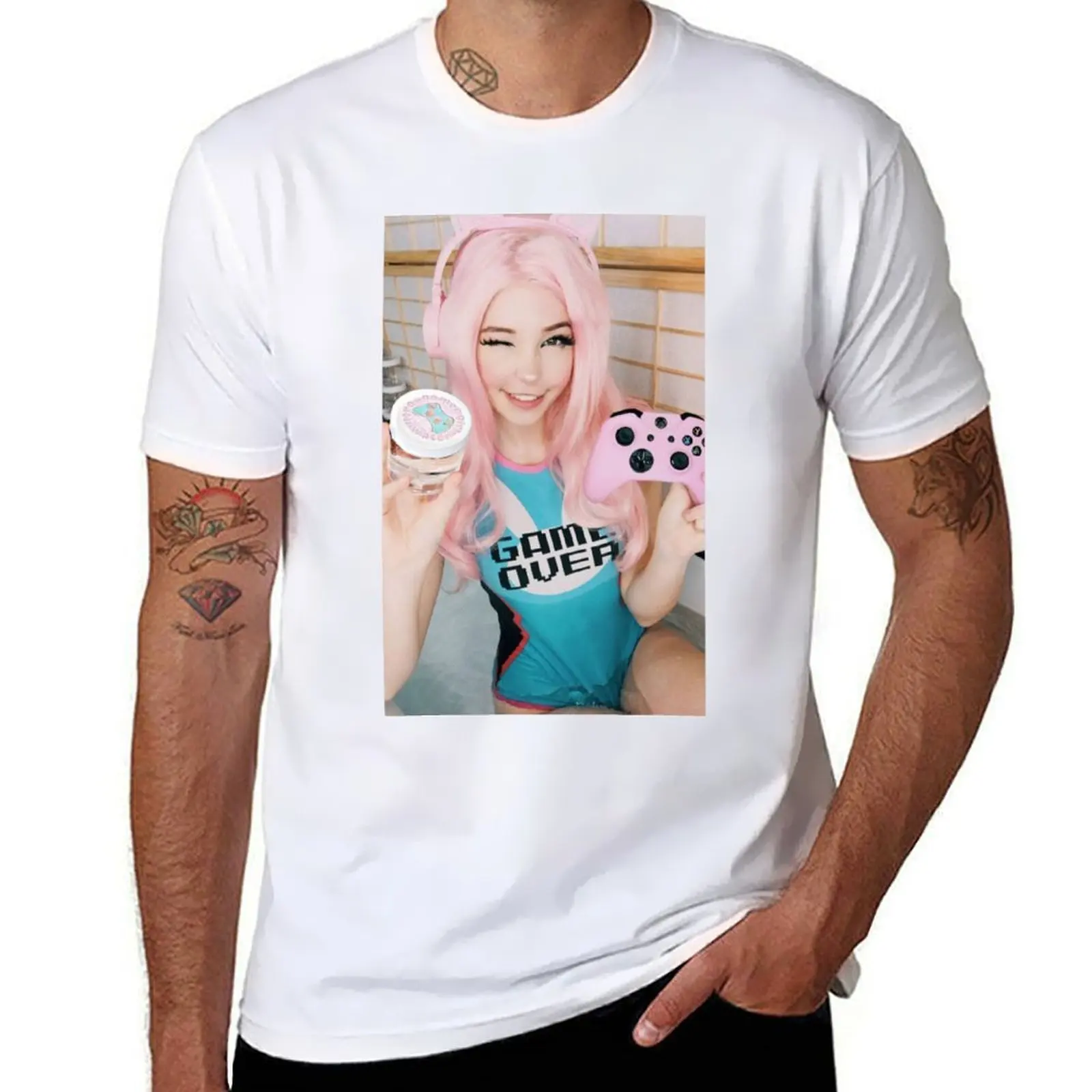 

Belle Delphine Gamer Girl T-Shirt t shirts for man graphic vintage man t shirt summer T-Shirt