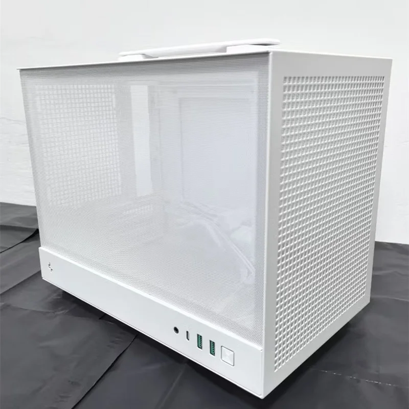 DeepCooL CH160 Chassis Dustproof Mesh DIY Custom Dustproof PVC Flexible Breathable Magnetic Side Panel Hole Position Precise ITX