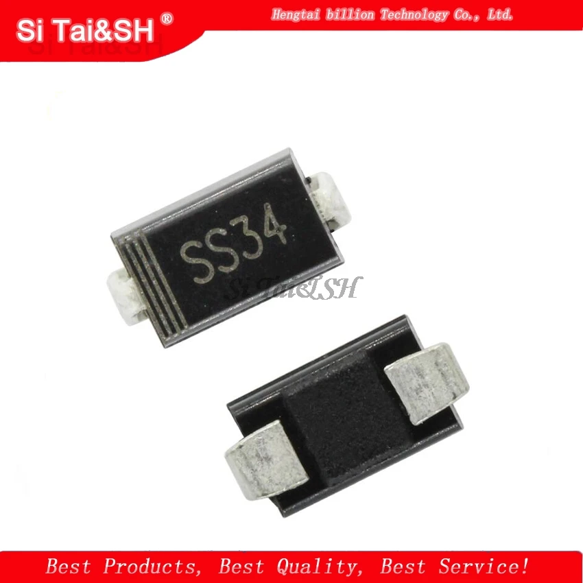 Si Tai & SH 100pcs 1N5822 smd SMA do-214ac IN5822 쇼트키 다이오드 ss34 새로운 오리지널 데이터 시스템