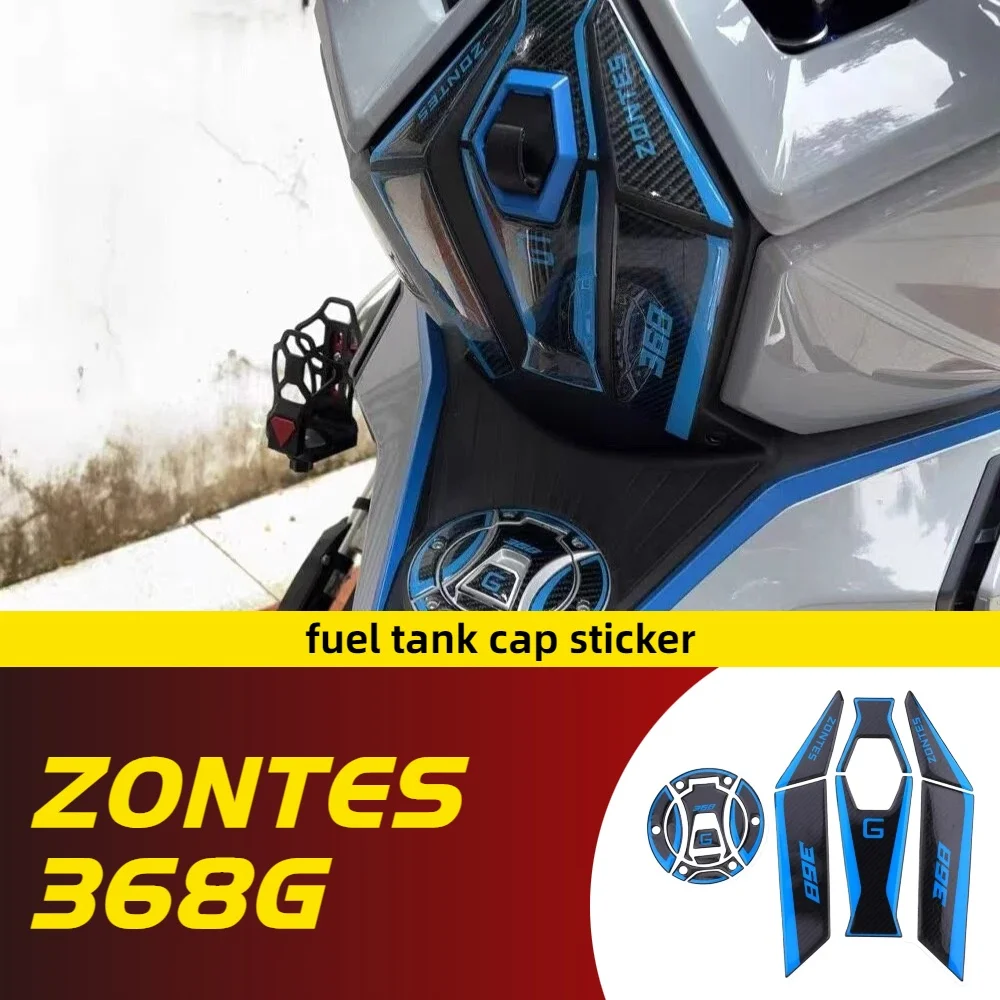 

For ZONTES 368G modified car body stickers, thickened, scratch-resistant, waterproof fuel tank protective film G368 accessories