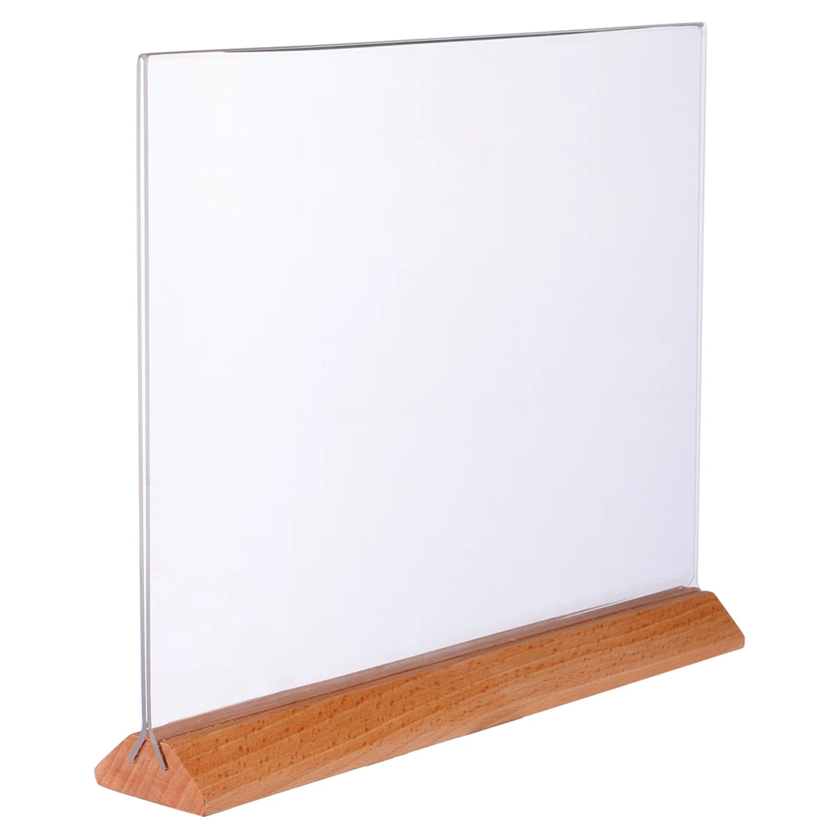 

Photo Acrylic Dining Brand Picture Stands for Table Wood Small Sign Holders Top
