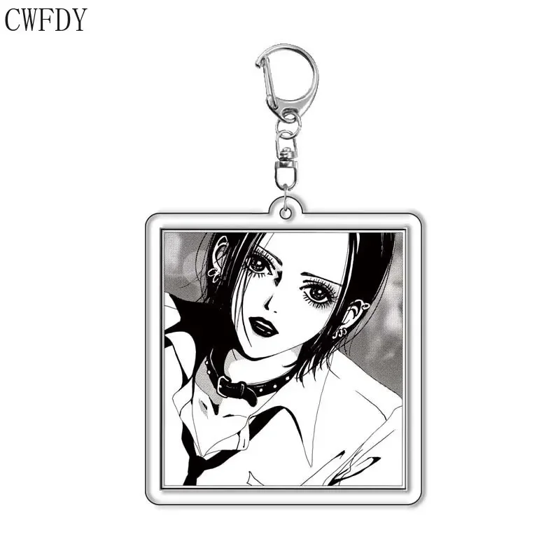 Anime NANA Acrylic Keychain Ai Yazawa Osaki Nana Serizawa Reira Creative Figures Key Holder Jewelry Accessories For Girlfriends