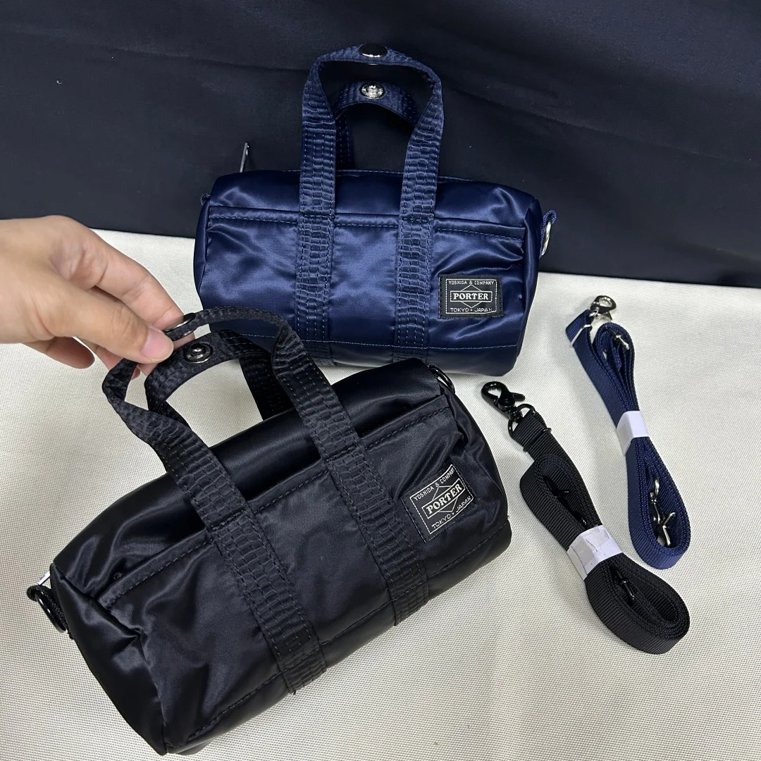 porter-mini-handbag-tote-bag-shiny-material-soft-duffle-casual-sling-shoulder-bag-crossbody-bag-small-purse-vintage-travel-work