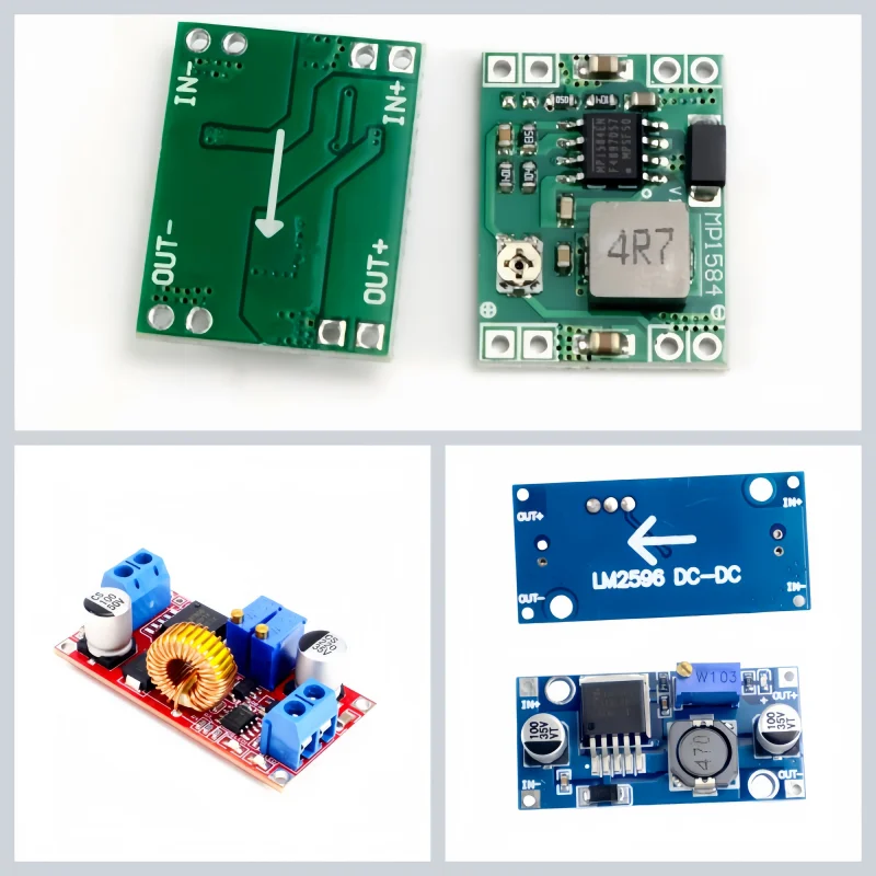 XL4015 5A Buck, LM2596S 3A Step Down, MP1584EN 3A Buck Converter, Hochleistungs-DC-DC-Spannungsregler, Einzelverkauf