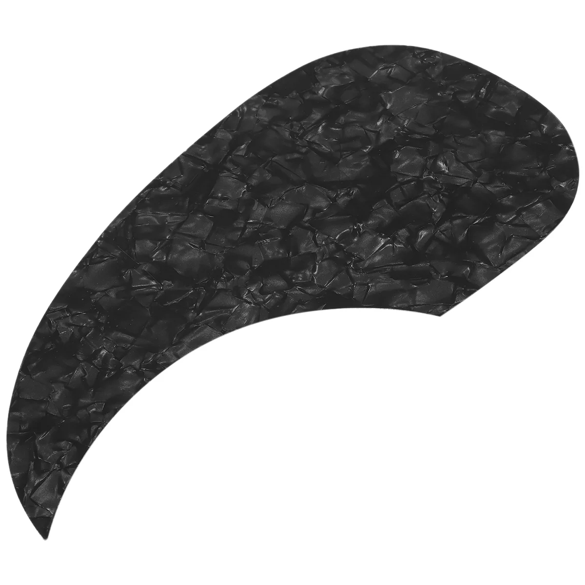 1pcs Acoustic Guitar Pickguard Self-Adhesive Pick Guard Plate Comma Shape for Classical Acoustic Guitar Part,