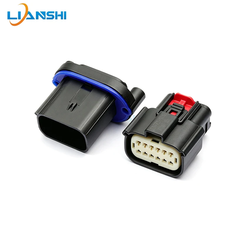 1 Set 12 Pin Car Taillight Turn Signal Waterproof Electrical Connector Male & Female 47725-6010 33472-1216
