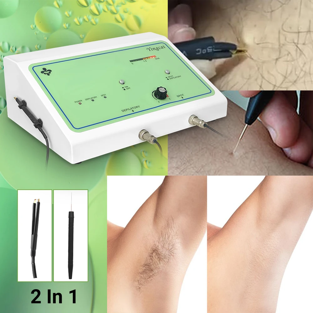 

Epilpro Blend Electrolysis-hair-removal-machine 2 in 1 Pigment Removal Facial & Body Electrolysis Hair Removal Device for Salon