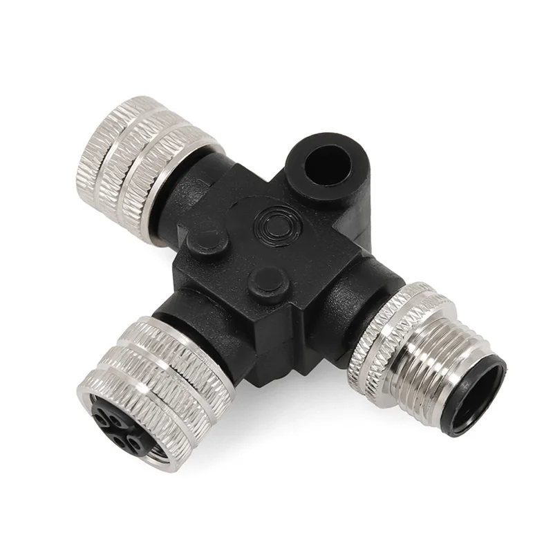 For NMEA 2000 T Connector 3 Port T-Shaped Three-Way NMEA 2000 Starter Kit T Connector Starter Kit