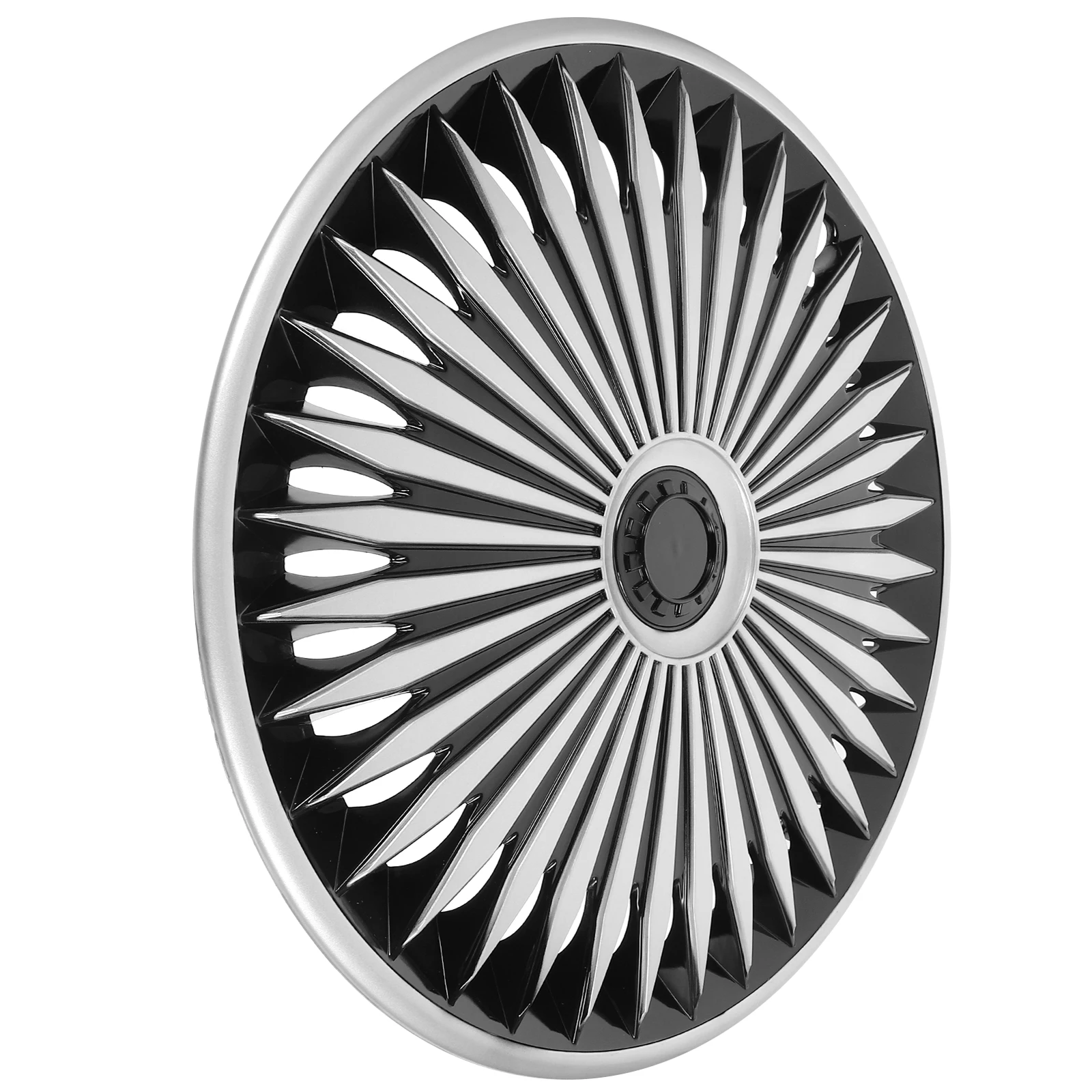 

15 Inch Universal Car Cap Decorative Cover Phantom Steel Rim Black HY Tire Accessories Caps Vehicle Wheel Hub Covers Car Wheel