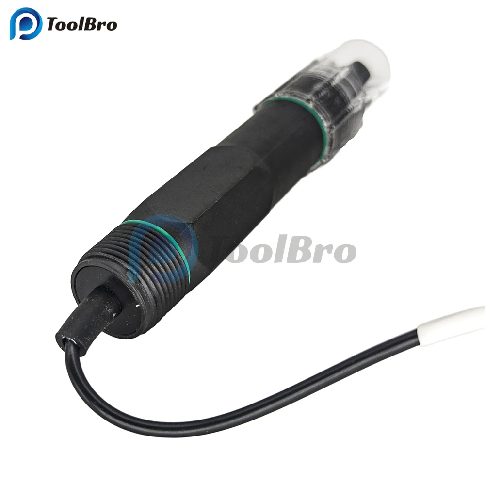 Imagem -03 - Industrial em Linha ph Orp Eletrodo Bnc Conector Metro Comprimento Cabo para Água Pureza Tester Acidez Detector Aquário Piscina
