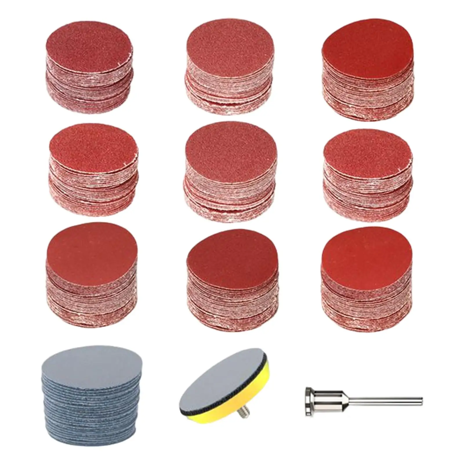 102 Pieces Sanding Discs , 2inch Set 80-3000 Grit for Drill Rotary Tools Woodworking
