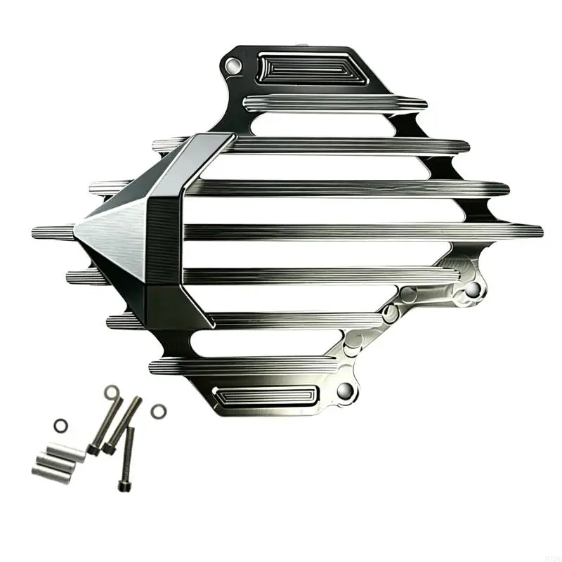M76E Aluminium-Kühlerschutzgitterabdeckung, Motorrad-Wassertank-Kühlerabdeckung – Detail 8