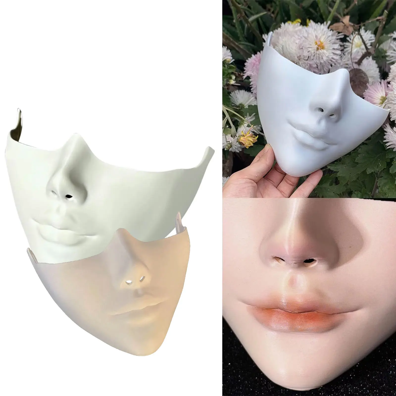 Unisex Maskerade Masker Schoonheidsmasker Cosplay Masker Mechanisch Halfgelaatsmasker voor Carnaval Halloween Party Dress Up Supply Props