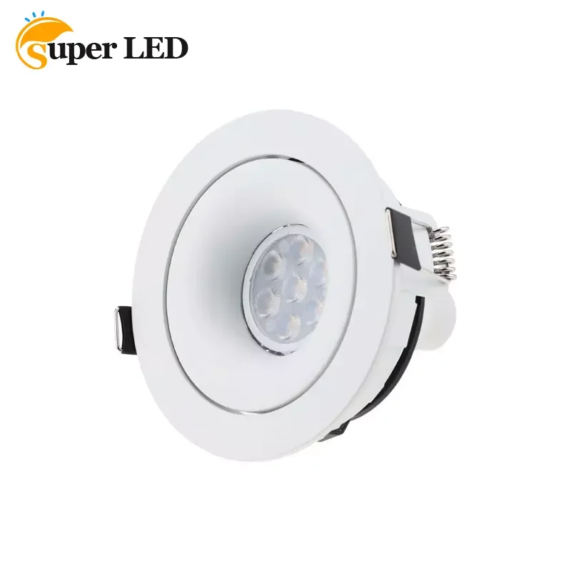 

LED Eyeball Fixture Recessed Spotlight Casing Downlight Eye Ball Fitting Frame Casing Light Lampu Siling