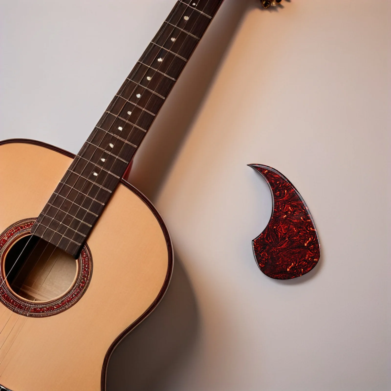 

Anti-Scratch Protective Plate Guard For Acoustic Electric Pvc Impact Protection Folk Guitar Parts Accessory