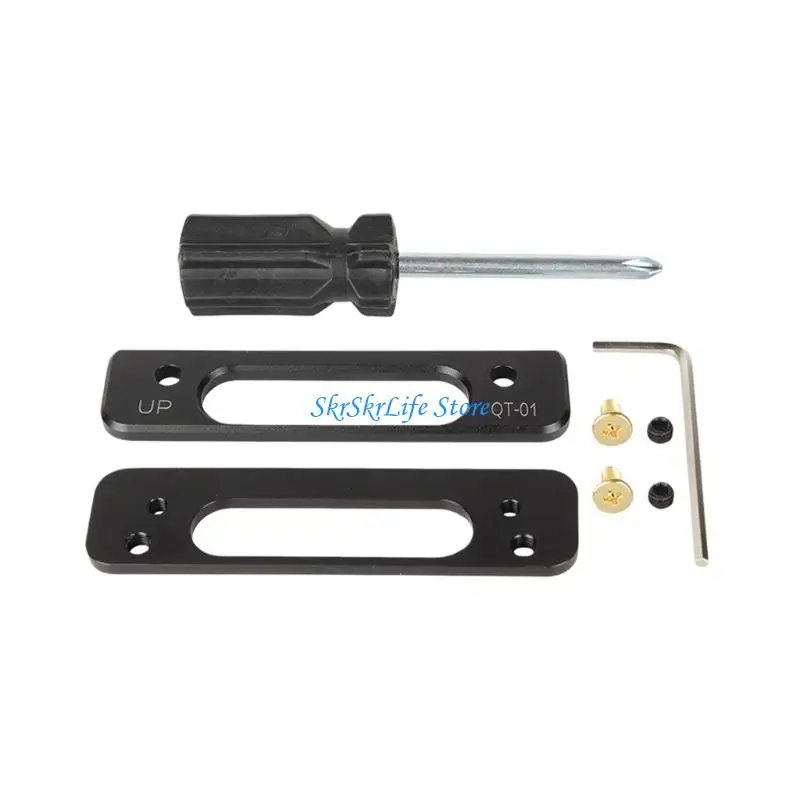 

E65E 2Pcs Aluminum Plate Gripper PEI Printing Platform Heat Resistant Antislip