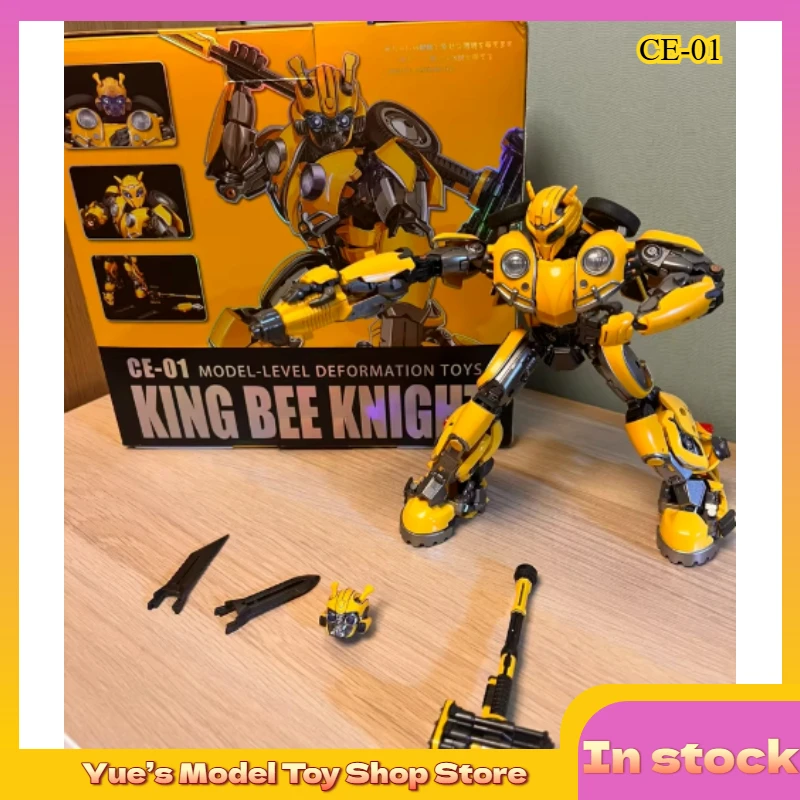 

【In Stock】Transformation Toys CE-01Bee Side Story Beetle Alloy Finished Product with Light Joint Movable Anime Model Collection