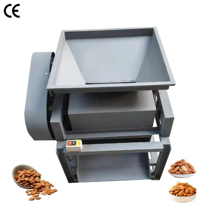 Apricot Kernel Cracking Cracker Peeling Machine Almond Hazelnut Sheller Shelling machine for Sale