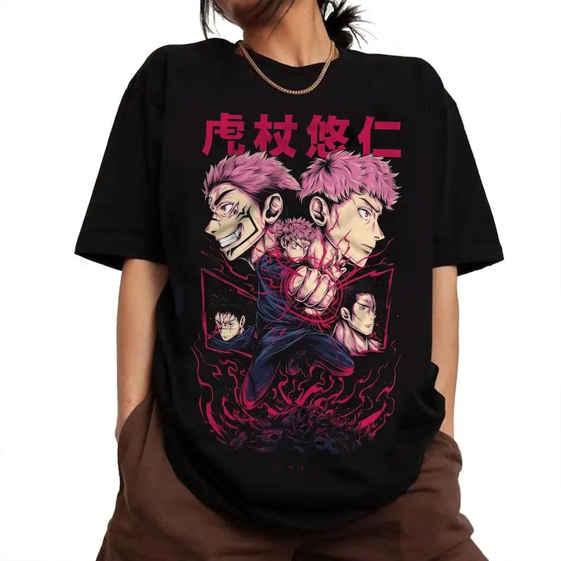 Anime Itadori Yuji Shirt, Anime Lover Shirt
