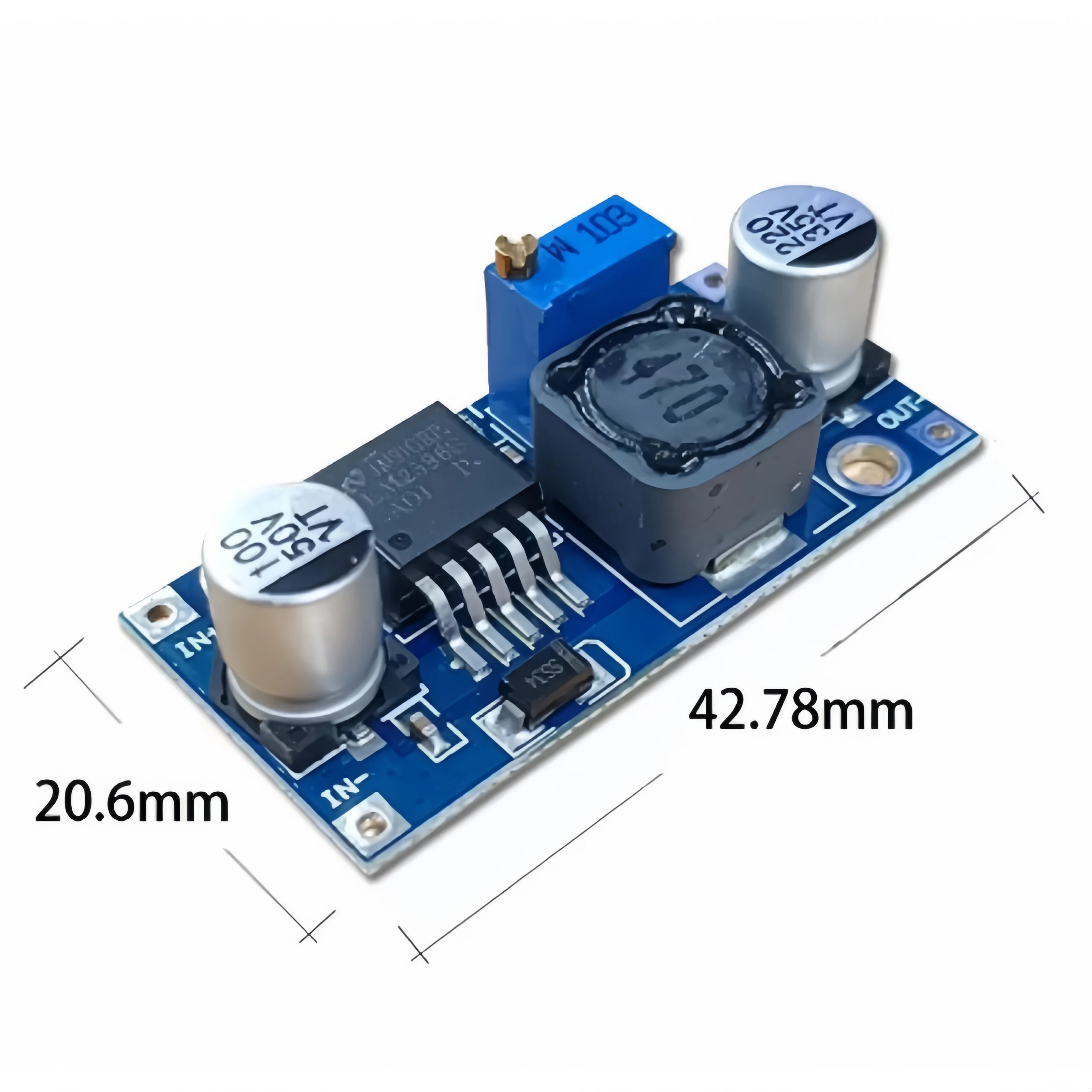 1/5/10PCS LM2596 DC-DC Step Down Variable Volt Regulator Input 3.0-40V Output 1.5-35V Adjustable Buck Converter Electronic