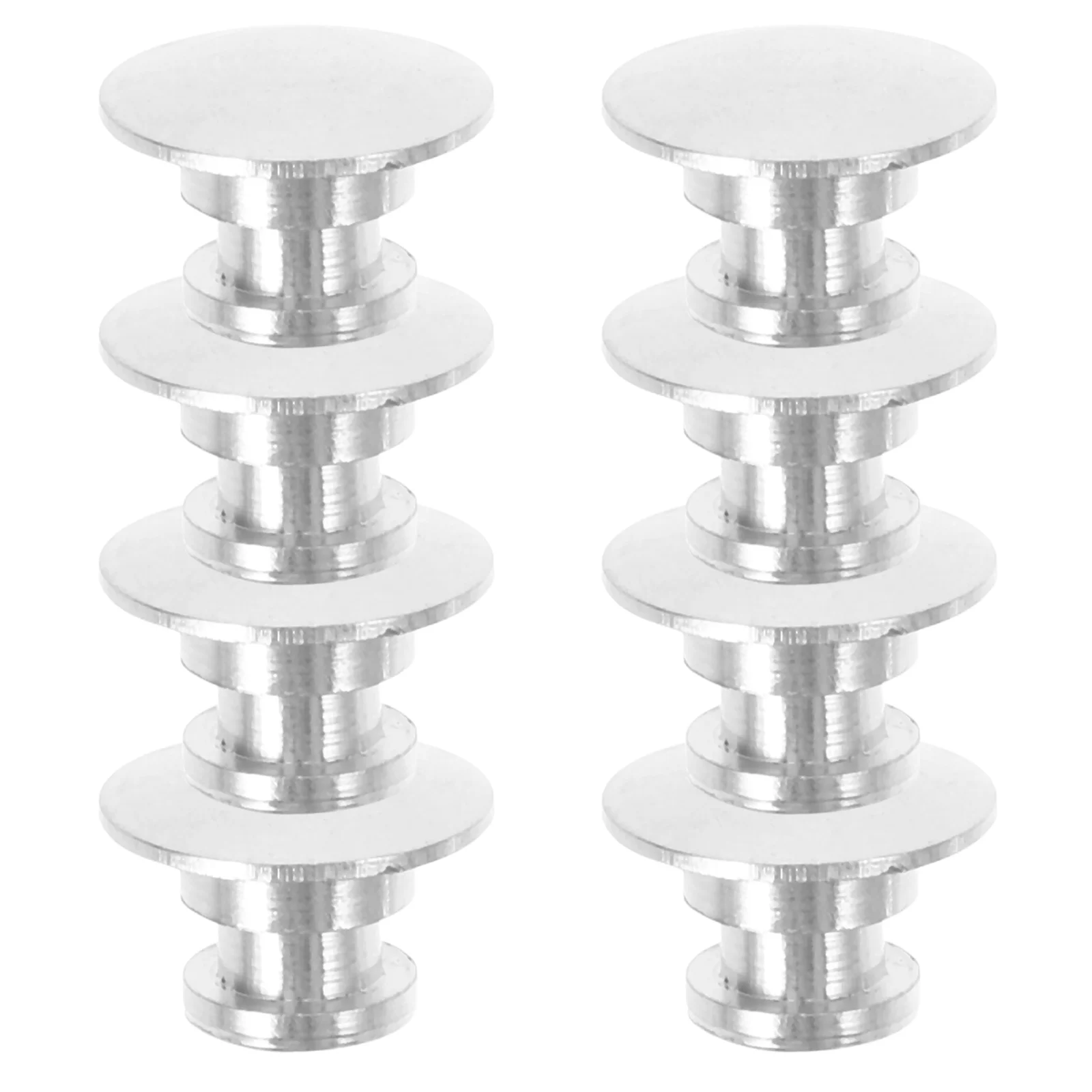 

8pcs Hard Hat Liner Buckles Accessories Replacement Parts for Visor Screws Silver Iron Durability Reliable Comfort Safety