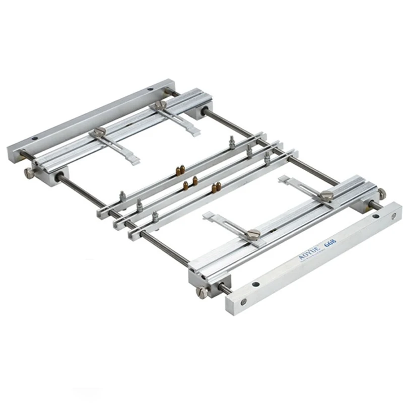 Anti-estático Motherboard Suporte de Montagem, Circuit Board Fixture Frame, Retrabalho Estação Peças, Aoyue 668 PCB, Novo