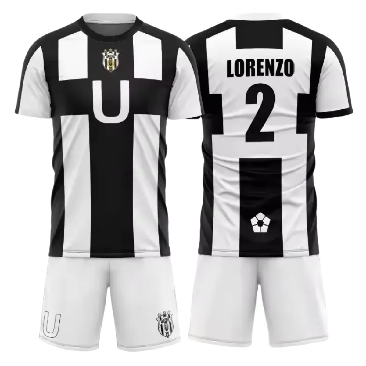 قميص أنيمي بلو لوك دون لورينزو أزياء تنكرية لفريق كرة القدم جيرسي # 2 طقم شورت قمصان لورينزو طباعة ثلاثية الأبعاد