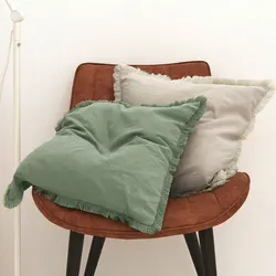 Cushion Cover With Tassel Home Decor Living Room Decorative Throw Pillow Cover Ins Nordic Style Funda Cojin Square Pillowcase