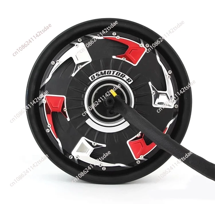 Motor 12 inch 3000W40H fourth generation V4 power saving version 48-96V electric motorcycle electric vehicle motor