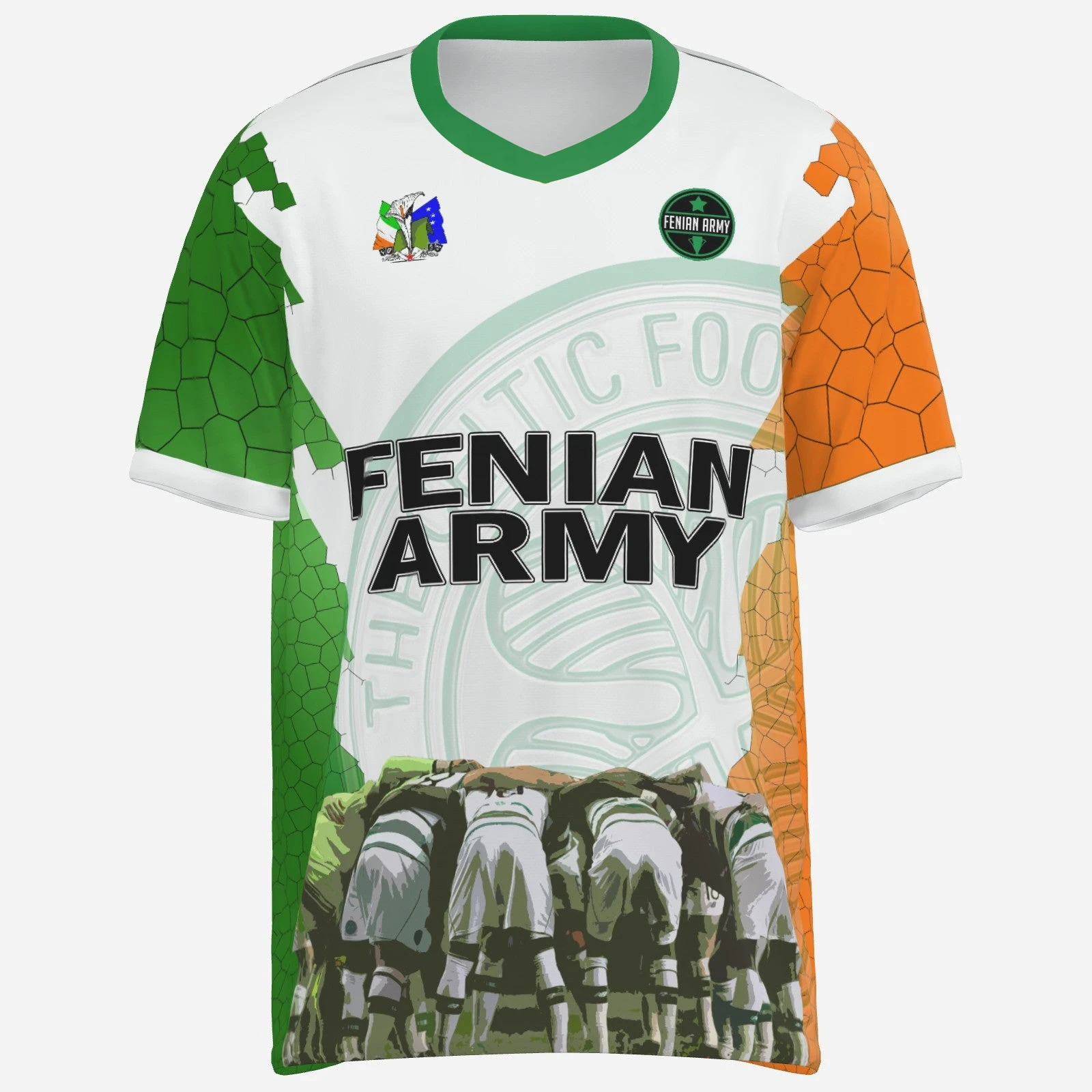 2026 Kneecap Fenian Army Billy McNeill Tribute Jersey Quick-Drying And Breathable Kids Adults T-shirt Tops Clothing