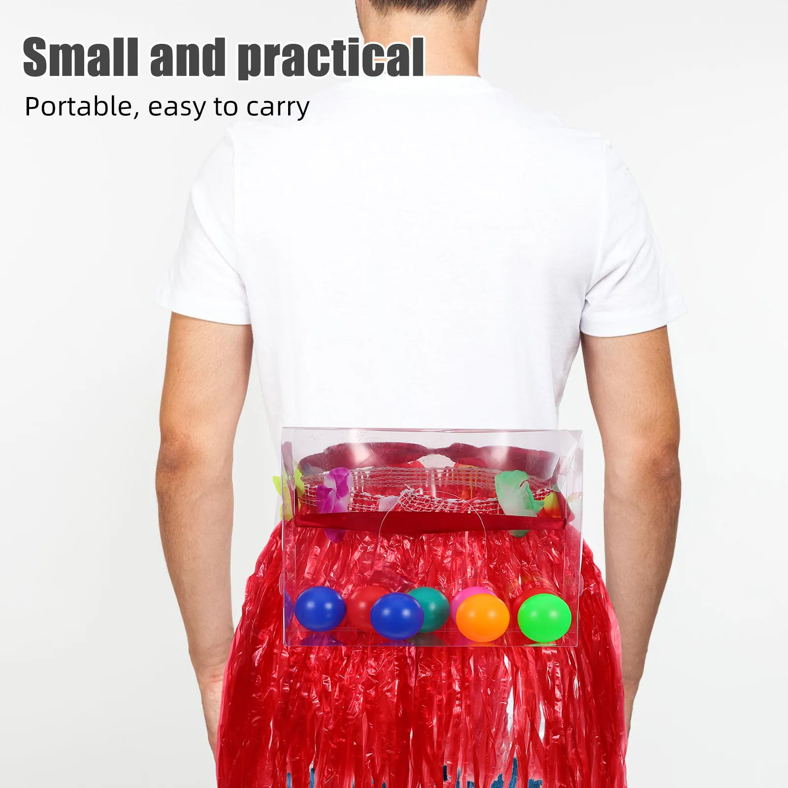 

1Set Hilarious Twerking Game Prop Shaking Ball Challenge Clear Box Design for Family Parties Carnival Events Wedding Games