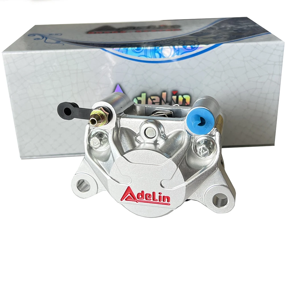 Adelin ADL-17 Motorcycle modification electric motorcycle adapter bracket double piston brake calipers For WISP RSZ YAMAHA