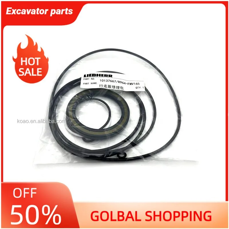 Para Liebherr R964 974 Kit de vedação de motor de balanço 9274199 compatível com Liebherr Bulldozer PR 746 e Dozer PR 746