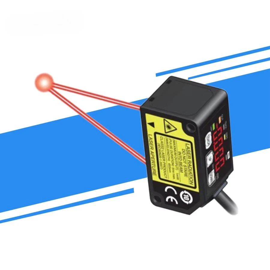 High Precision CMOS Mini Laser Displacement Sensor Micro Laser Sensor for Industrial Automation & Inspection