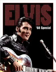 Desperate Enterprises Elvis - ;68 Special Tin Sign - Nostalgic Vintage Metal Wall Decor - Made in USA