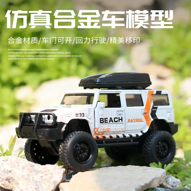 (가방) 1:36 합금 자동차 모델 시뮬레이션 픽업 차량 뒤로 자동차 장식품 컬렉션 소년 어린이를위한 장난감