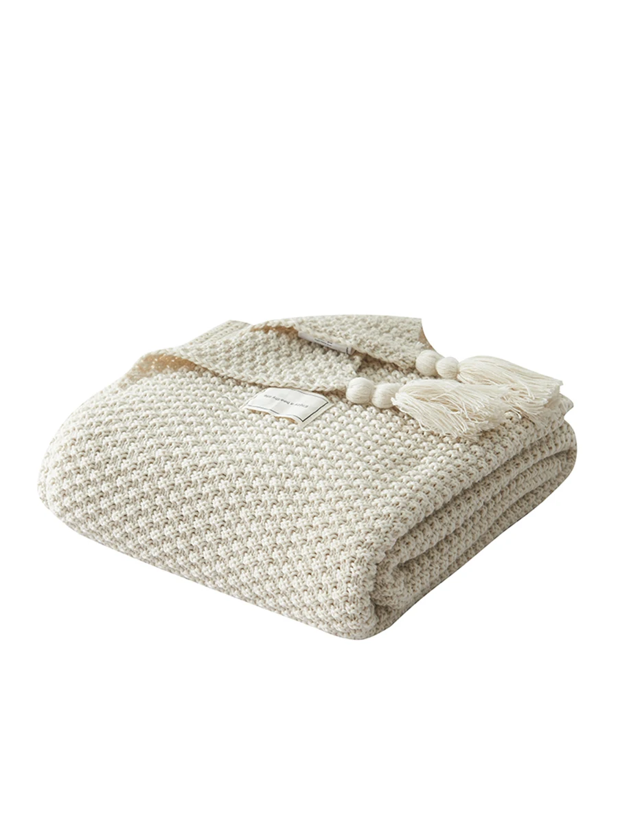 

Manyuejia Nordic ins knitting blanket sofa