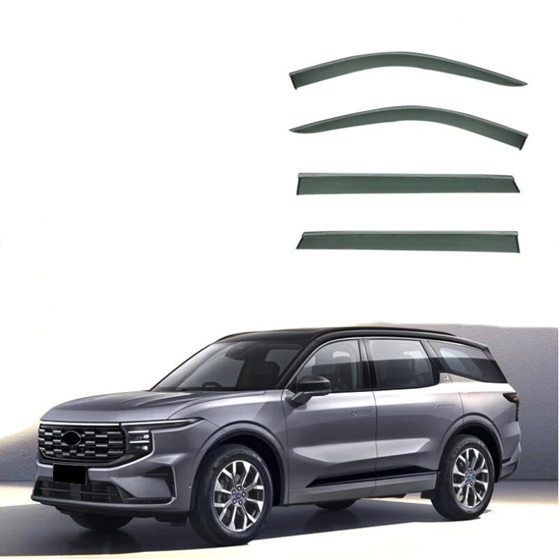 Window Visor Side Window Deflector Weather Shields For Ford Edge 2006 2007 2008 2009 2010 2011 2012 2013 2014 2015 2016 -2024