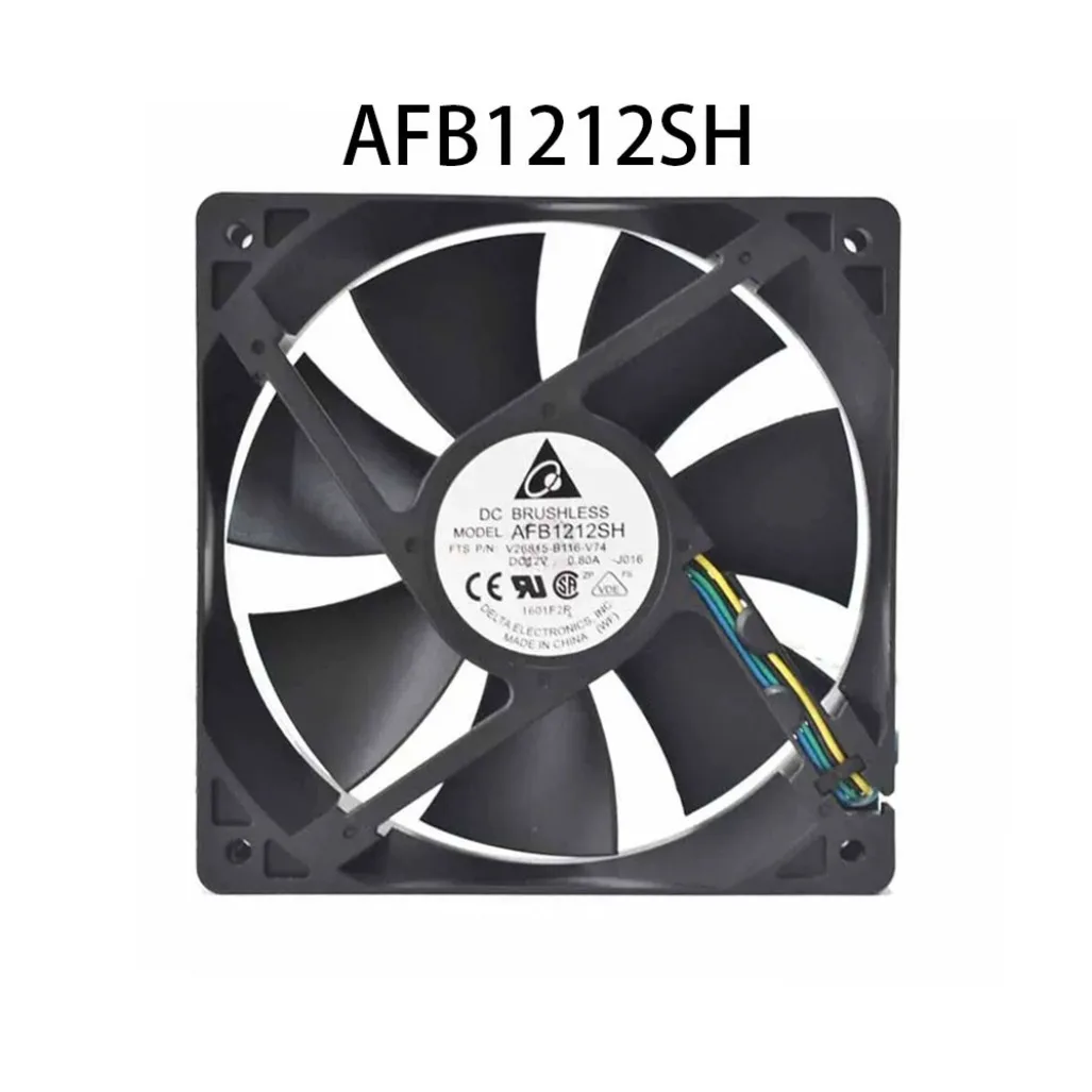 

New In Box for Delta AFB1212SH Axial Flow Cooling Fan 12VDC 0.8A 120*120*25MM Brushless Fan For Server Chassis