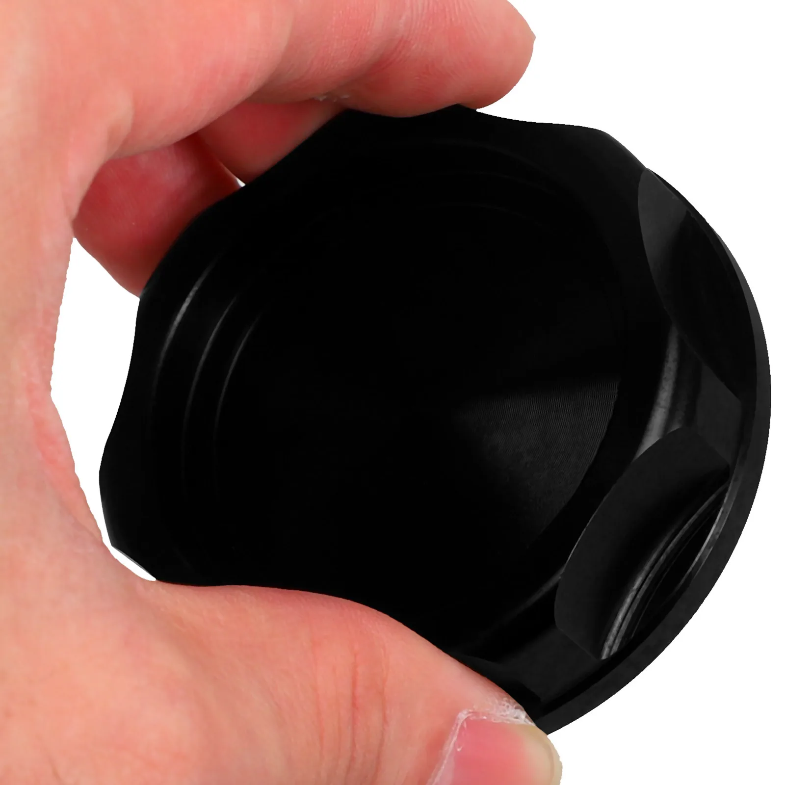 

Aluminum Alloy Car Oil Tank Cap Sturdy Fuel Tank Cover For Vehicle Replacement Durable Automotive Modified Part