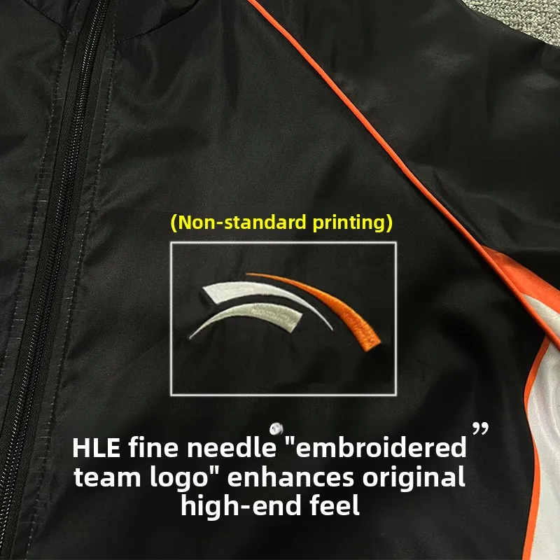 سترة HLE T 2025 L Hanwha VIPERZEUS مع تطريز الفول السوداني، معطف واقي من الرياح بأسلوب شبابي عصري للارتداء في الهواء الط... #2